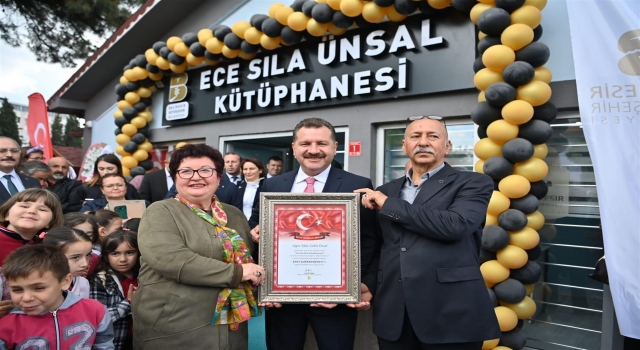 Büyükşehir, Ece’nin adını kütüphanede yaşatacak