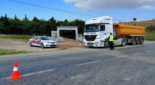 Balıkesir’de emniyet kemeri denetimi