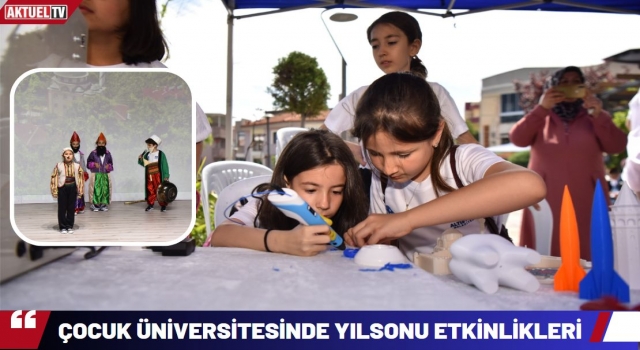 Çocuk Üniversitesinde Yılsonu Etkinlikleri