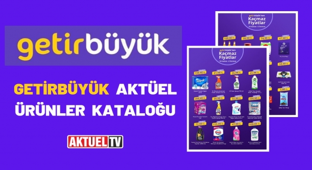 Getirbüyük Aktüel Ürünler Kataloğu