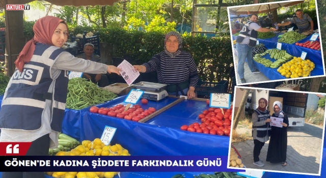 Gönen’de Kadına Şiddete Farkındalık Günü