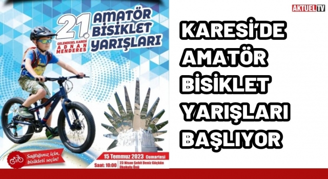 Karesi’de Amatör Bisiklet Yarışları Başlıyor