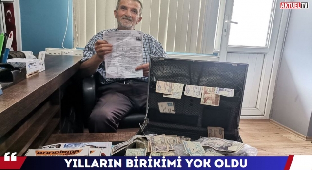 Yıllarca Biriktirdiği Paralar Tarihi Eser oldu