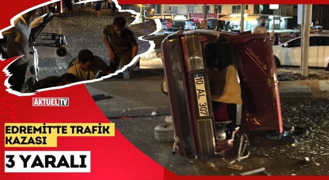 Edremit’te Trafik Kazası