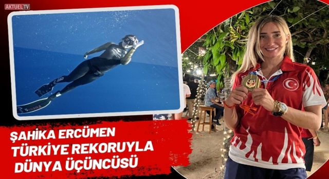 Şahika Ercümen Türkiye Rekoruyla Dünya Üçüncüsü