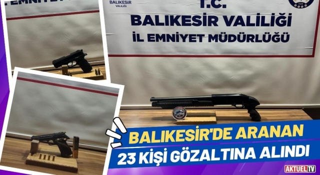 Balıkesir'de 11 Kişi Tutuklandı