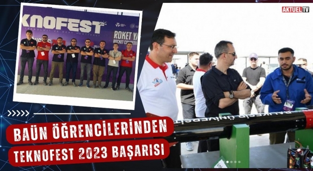 BAÜN Öğrencilerinden TEKNOFEST 2023 Başarısı