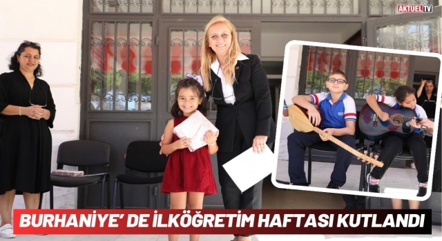 Burhaniye’de İlköğretim Haftası Kutlandı