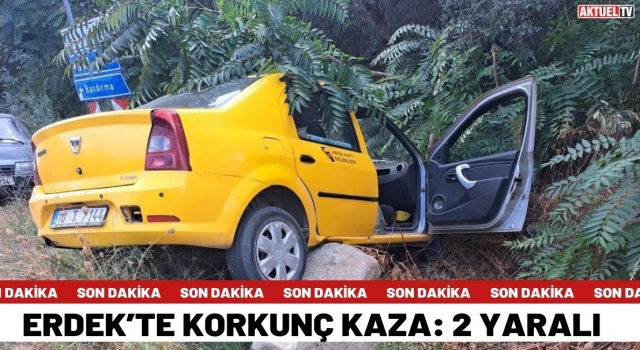 Erdek’te Korkunç Kaza