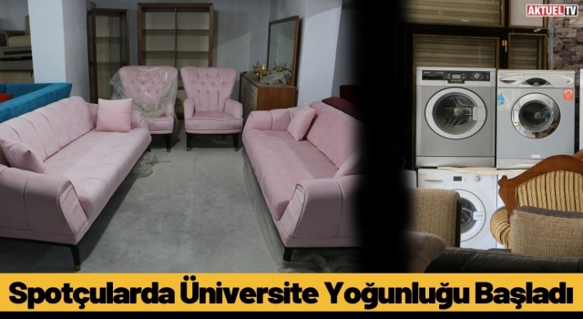 Spotçularda Üniversite Yoğunluğu Başladı