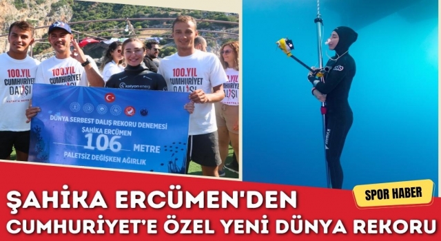 Şahika Ercümen'den Yeni Dünya Rekoru