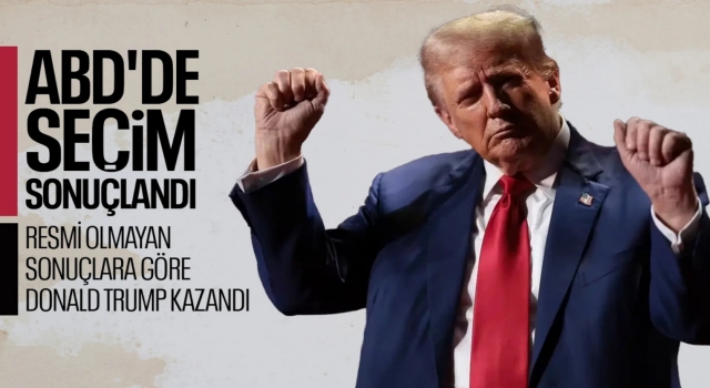 ABD başkanlık seçiminde Donald Trump zafer kazandı