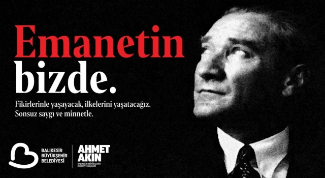 Balıkesir Etkinlikler ile Atatürk'ü anıyor