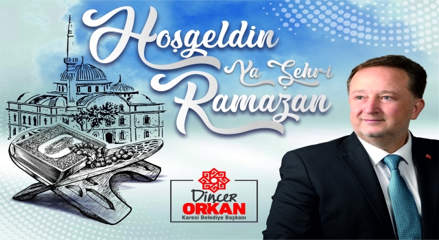 Karesi belediyesi Hoşgeldin Ramazan Görseli