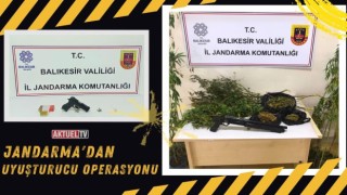 Jandarma'dan Uyuşturucu Operasyonu