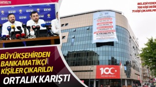 Balıkesir'de bankamatikçi kişilerin görevine son verildi