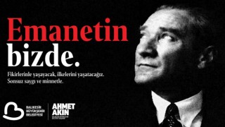 Balıkesir Etkinlikler ile Atatürk'ü anıyor